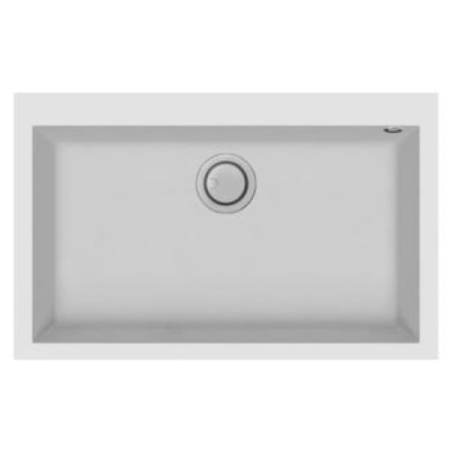 Evier de cuisine FOCUS 1 Bac granit (QUADRA.80) - Blanc (QUADRA.80W) Evier de cuisine FOCUS 1 Bac granit (QUADRA.80) - Blanc (QUADRA.80W)